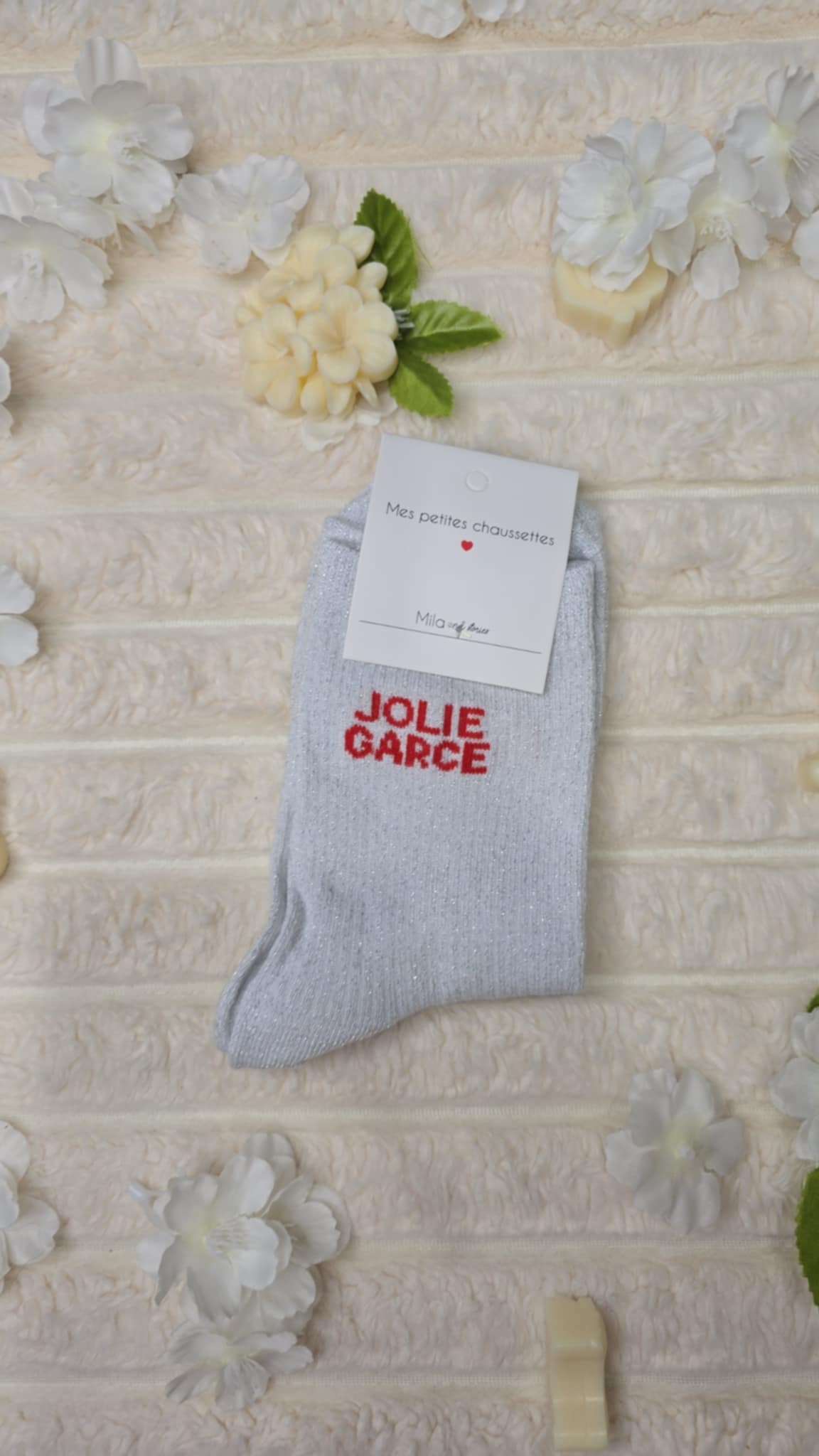 Chaussettes "Jolie Garce"
