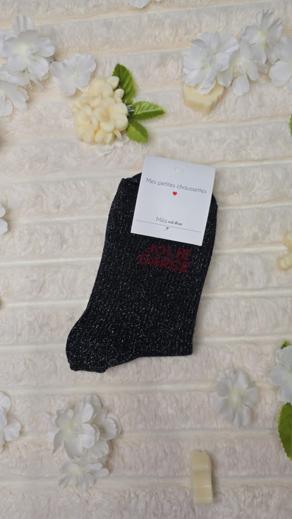Chaussettes "Jolie Garce"