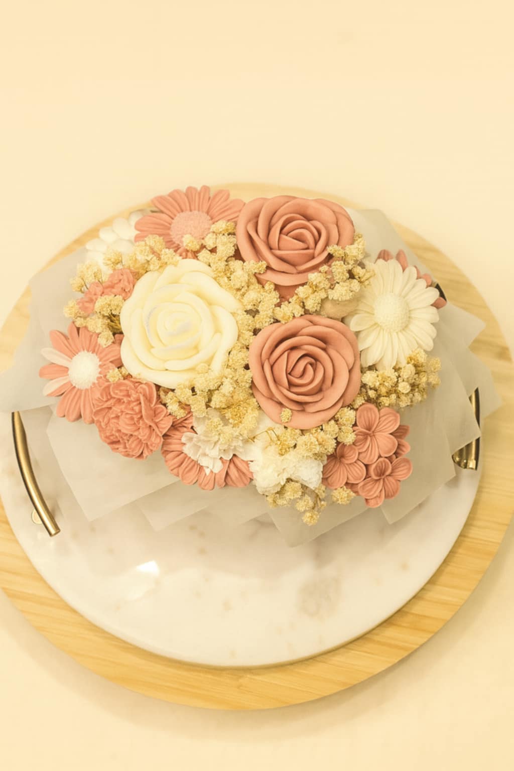 Bouquet de bougies parfumés personnalisable