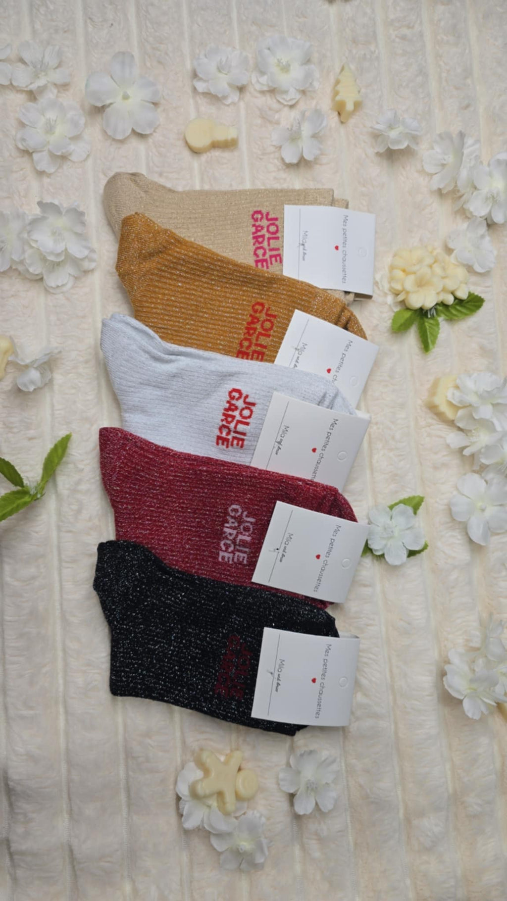 Chaussettes "Jolie Garce"