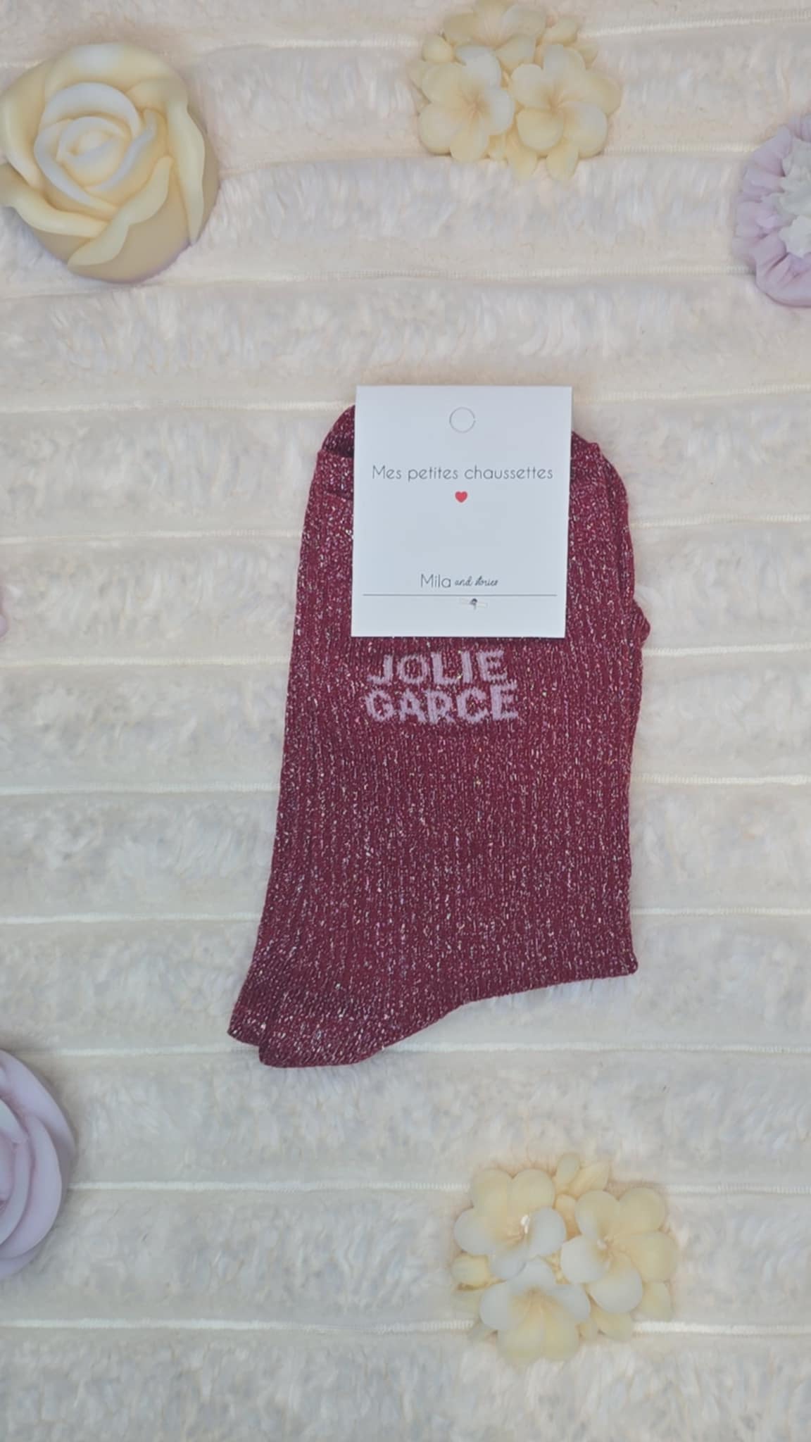 Chaussettes "Jolie Garce"