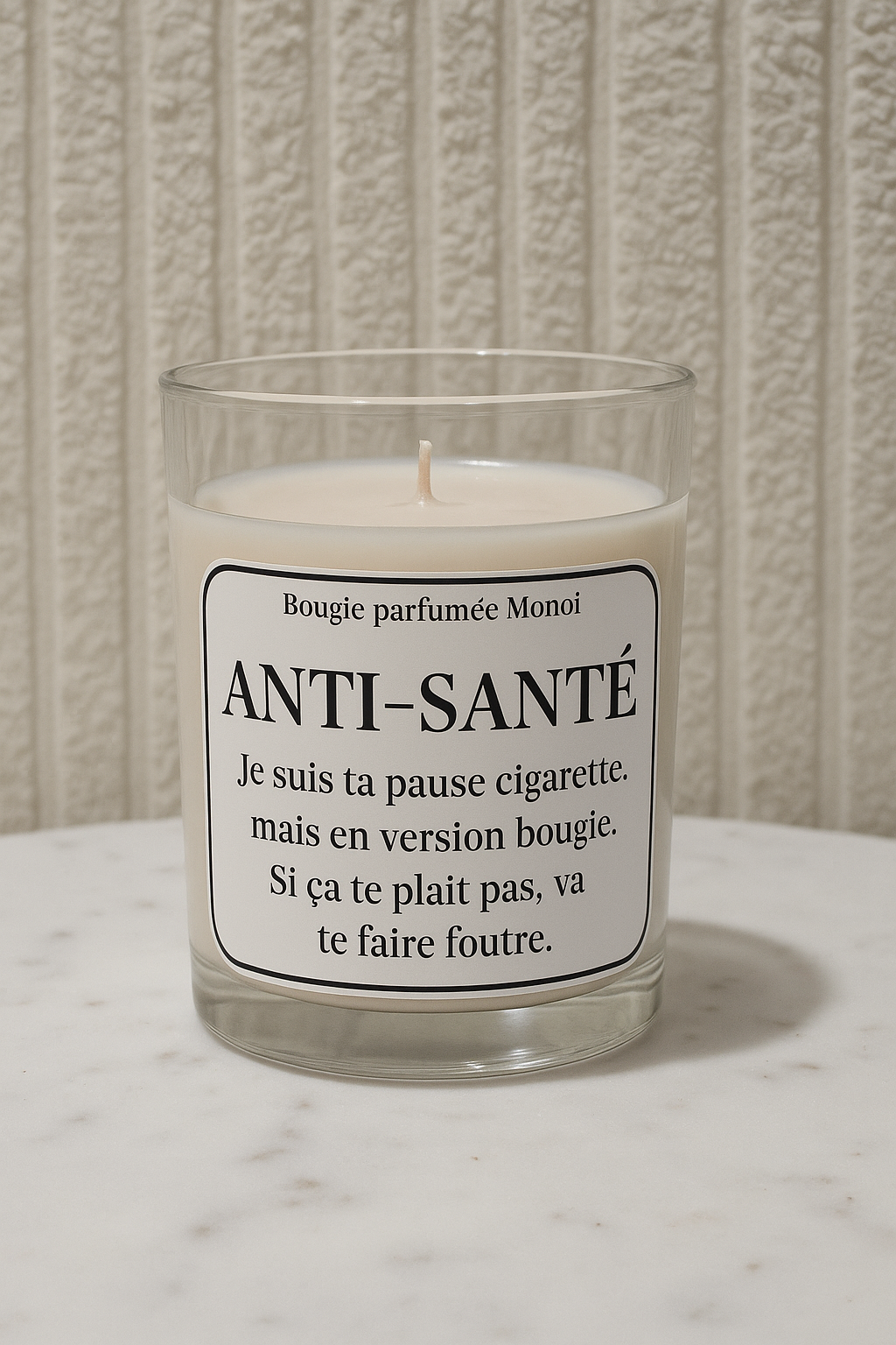 Bougie ANTI-SANTÉ